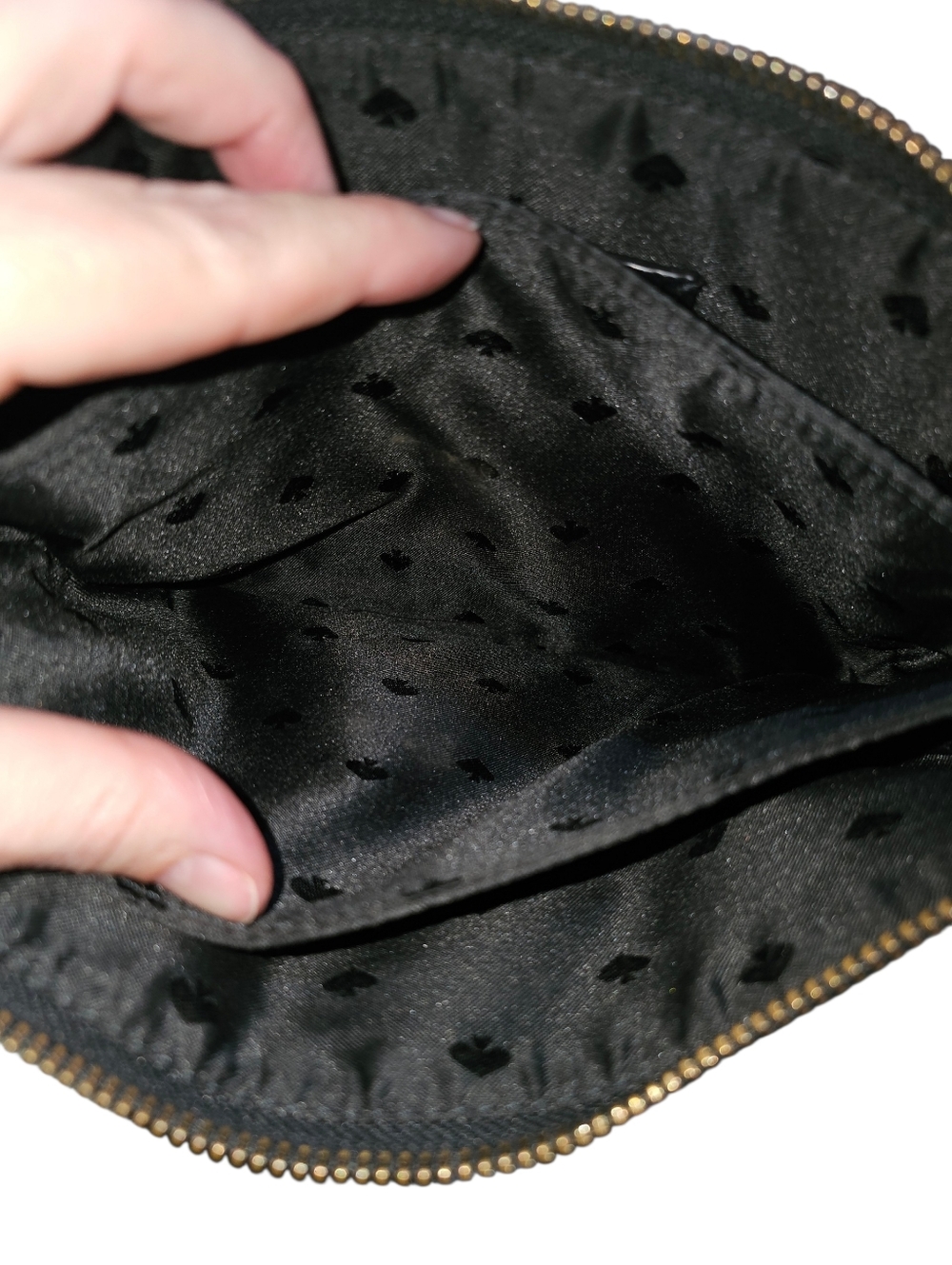 **SOLD** Pebbled Black Leather Kate Spade Jackson Triple Gusset Crossbody Bag - Picture 13 of 16